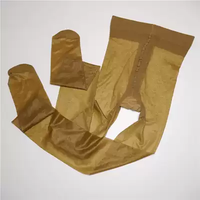 T crotch bronze oil light Health sexy pantyhose glossy stockings women Summer thin glossy cotton crotch