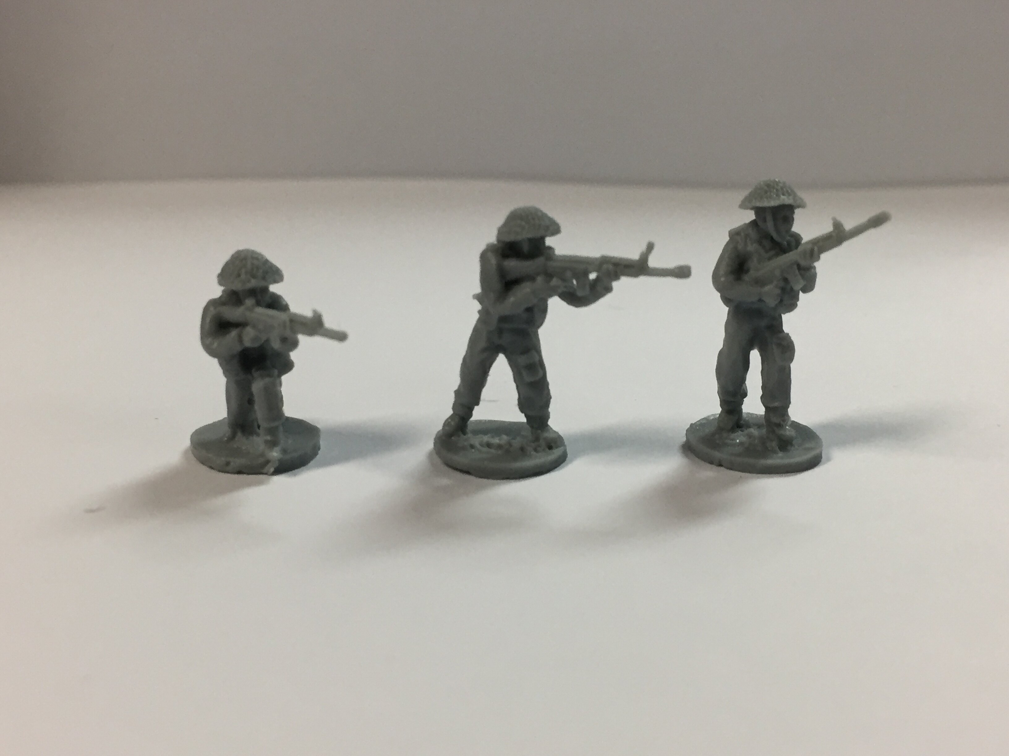 1 72 Cold War Indian infantry shooting state (resin)