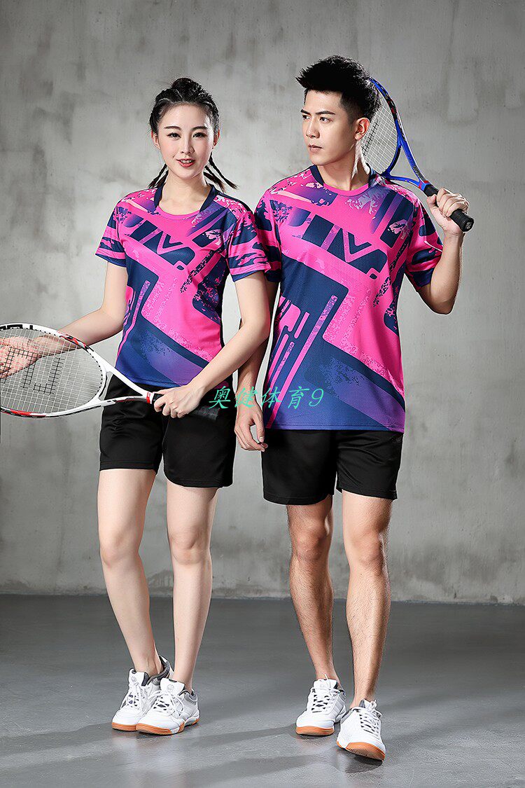 2020 New Badminton Badminton suit Breakthrough speed dry parent - child table tennis match suit suit