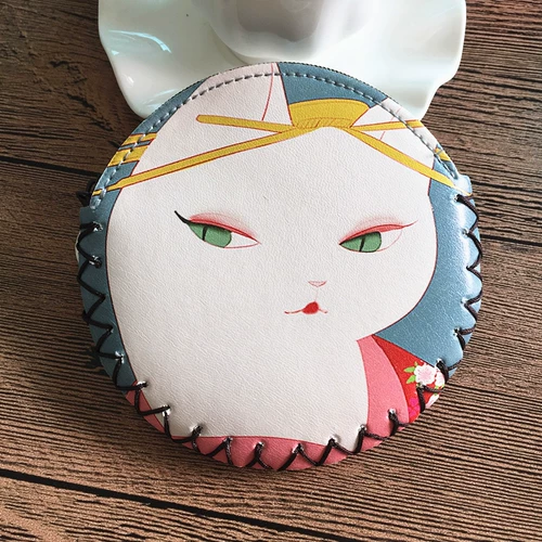 Креативный маленький кошелек, сумка через плечо, мультяшный бумажник, свежая небольшая сумка, ретро ключница, монеты, простой и элегантный дизайн