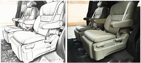 Áp dụng cho 15 Odyssey hai hàng dành riêng cho anh em Yong trong hàng tay vịn sửa đổi phụ kiện xe hơi phụ kiện trang sức 	chổi vệ sinh xe ô tô