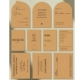 45 Cowhide Paper Carding