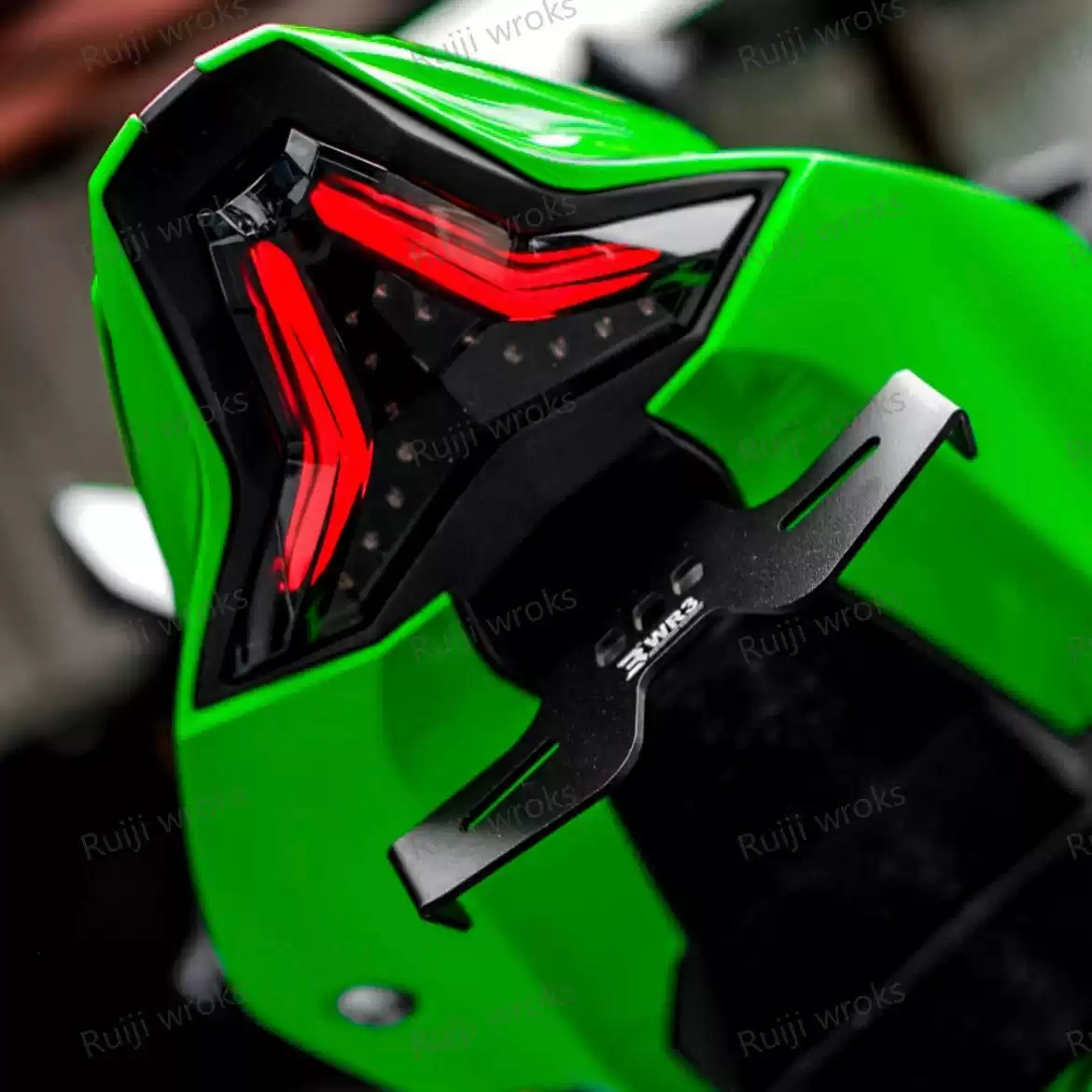 ZX4R尾灯前后方向灯总成Project1 竞技川崎ZX4RR改装日本进口