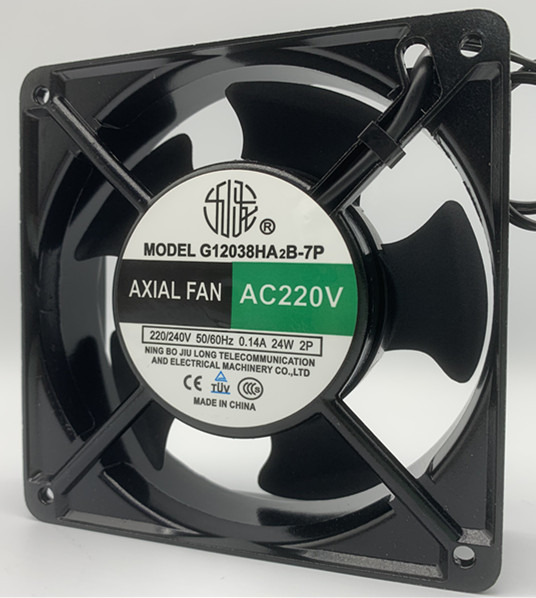 New AXIAL FAN G12038HA2BL AC220V 220240 V 14A 0 21W ventilator