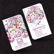 Beauty salon industry business card design and printing creative barber shop art makeup and hair stylist washing cutting and blowing business card