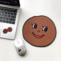 BlankLabel girl heart mouse pad creative cute PVC non-slip mouse mat waterproof placemats