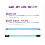 Антибактериальная кварцевая линейная лампа, антибактериальный дезодорант, УФ-защита, 8г