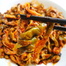 Chongqing Fuling spicy mustard vegetable dried handmade pickles mustard shredded rice side dishes 500g