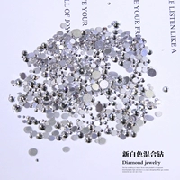 Белый смешанный бриллиант (1440 кусочков)