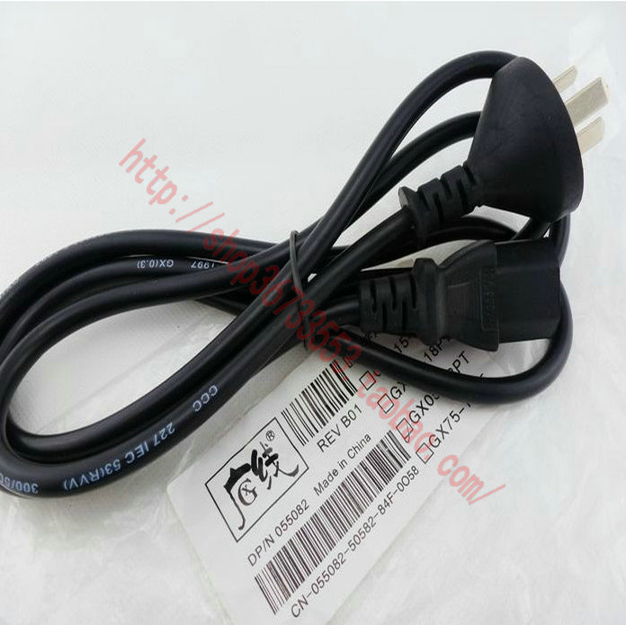 Wide line 1 5 m Pure copper direct - plug national standard computer main chassis display projector line of the ending power cord