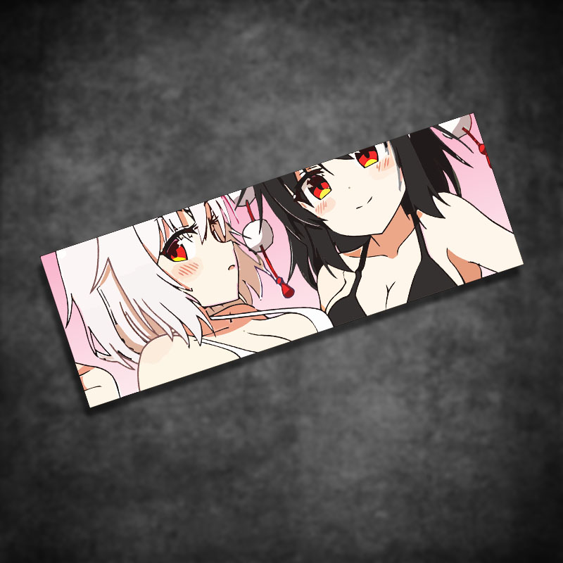 Cloud Innovation Car Sticker JDM Cartoon Bikini Girl Pain Car Sticker Waterproof Reflective Scratch-scratched Shelter Sticker Personality Decorative Sticker-Taobao