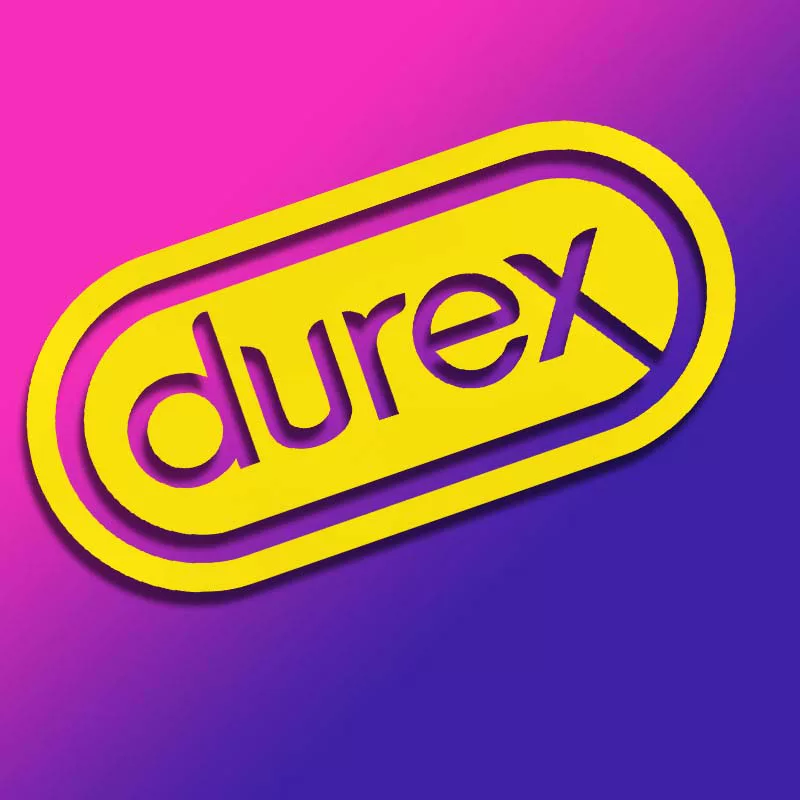 Ретро отражающая наклейка Durex