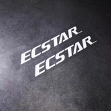 Наклейки на мотоциклы и мотоциклы, моторное масло ECSTAR, водонепроницаемые светоотражающие наклейки, блокирующие царапины, декоративные наклейки, подходящие для мотоциклов Suzuki