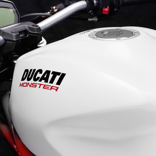 Dukadi car sticker 696 1199 grand devil DUCATI MONSTER TANK STICKER BODY APPLIC-Taobao