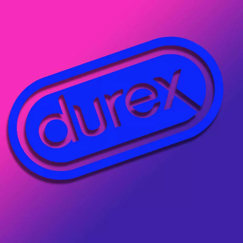 Ретро отражающая наклейка Durex
