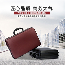 ABS portable password box Business briefcase Document information Fee travel storage boarding tools and instruments box