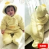 Quần áo mùa đông cho bé sơ sinh lưới đỏ nam và nữ Babyiesies mùa đông quần áo ấm outwear quần áo dễ thương siêu dễ thương thoi trang be yeu Áo liền quần