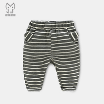 (Broken code clearance) baby pants Spring 1 year old boy and girl new childrens trousers baby casual pants thin