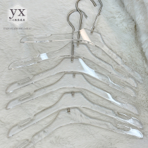 Transparent acrylic underwear hanger counter shoe bag brace bra suspender non-slip clothes hanger clothing store trouser clip