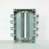 Quaternary four explosion-proof junction box with terminal cast aluminum waterproof box power guo xian he shield cable junction box