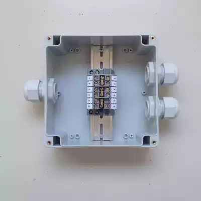 One in two out outdoor waterproof junction box with Terminal power supply wire box Industrial control box adapter box wire split wire box