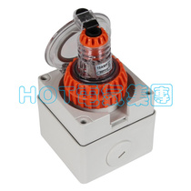 Plastic waterproof Australian standard industrial plug socket set 10A rainstorm resistant corrosion resistant distribution box power wire box