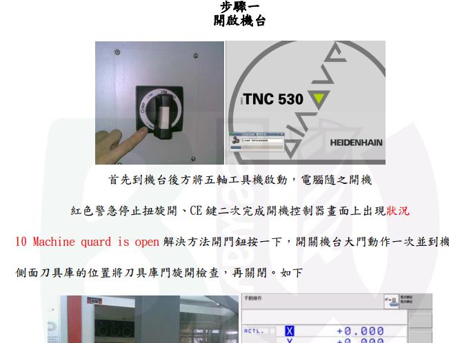 Baide five-axis Heidenhain 530 system operation training materials