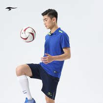 Shulai lion mens short sleeve polo shirt summer thin mercerized Pearl cotton casual slim mens collar T-shirt tide