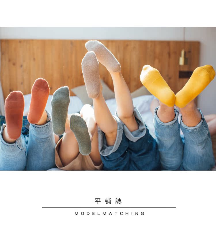 Vớ cotton Nhật Bản màu rắn vớ vô hình Mùa hè siêu nông miệng phụ nữ bằng cotton Chất liệu cotton chống trơn cho nữ - Vớ hàng tuần quần tất