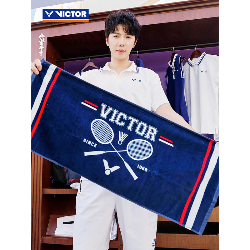 Victor Victory Badminton Pure Cotton Sports Towel Tw5521Vbc Large Bath Towel
