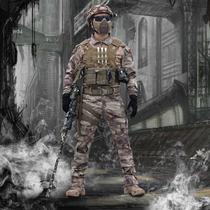 Red Sea action with the same clothes green frog suit men and women military fans outdoor tactical suit large size combat suit new