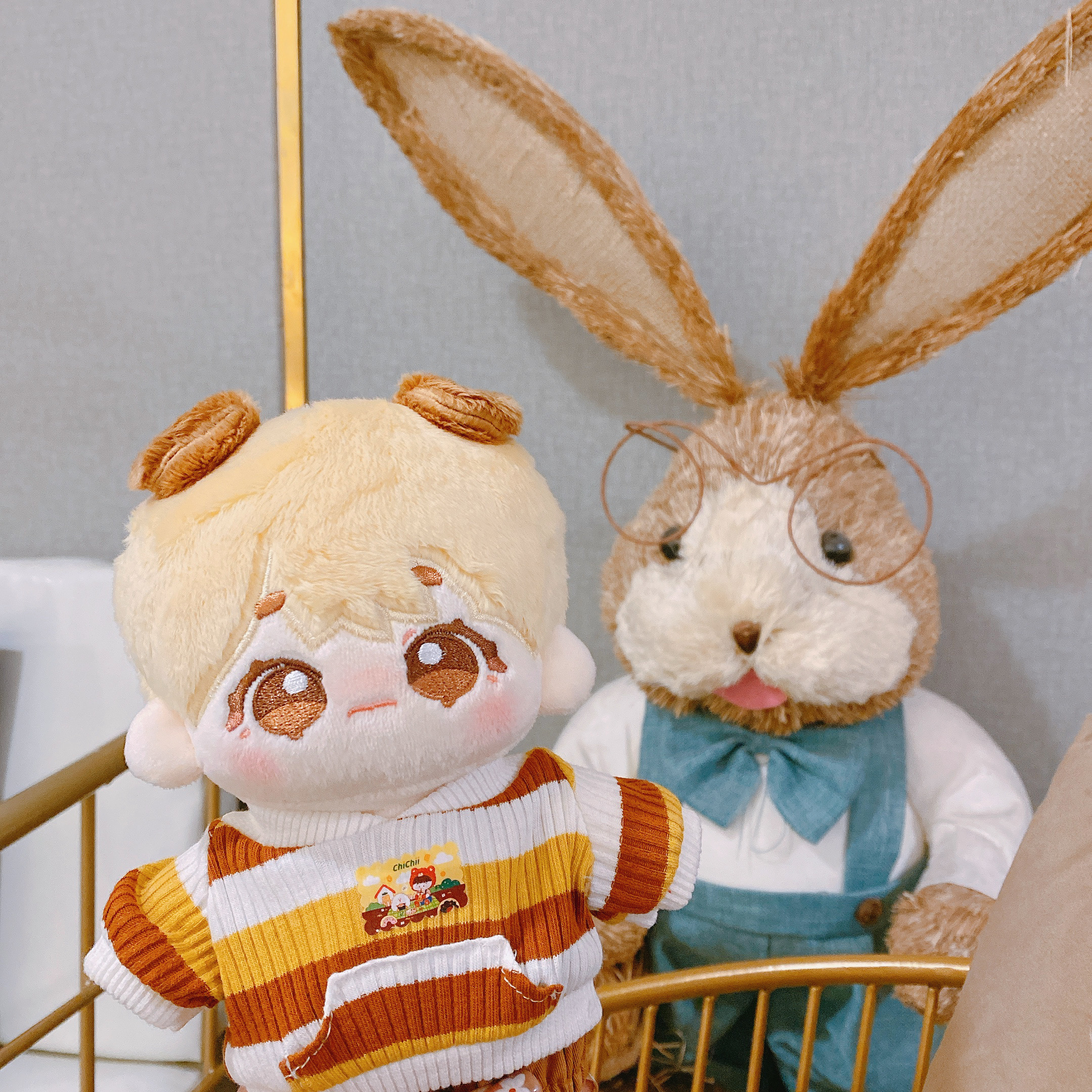 2020 feedback)Original new set 20cm fresh and cute series doll retro sweater set spot