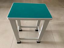 Antistatic Bench Factory Workshop Assembly Line Industrial Work Bench Iron Plate Square Bench Garment Factory Training Room Stool
