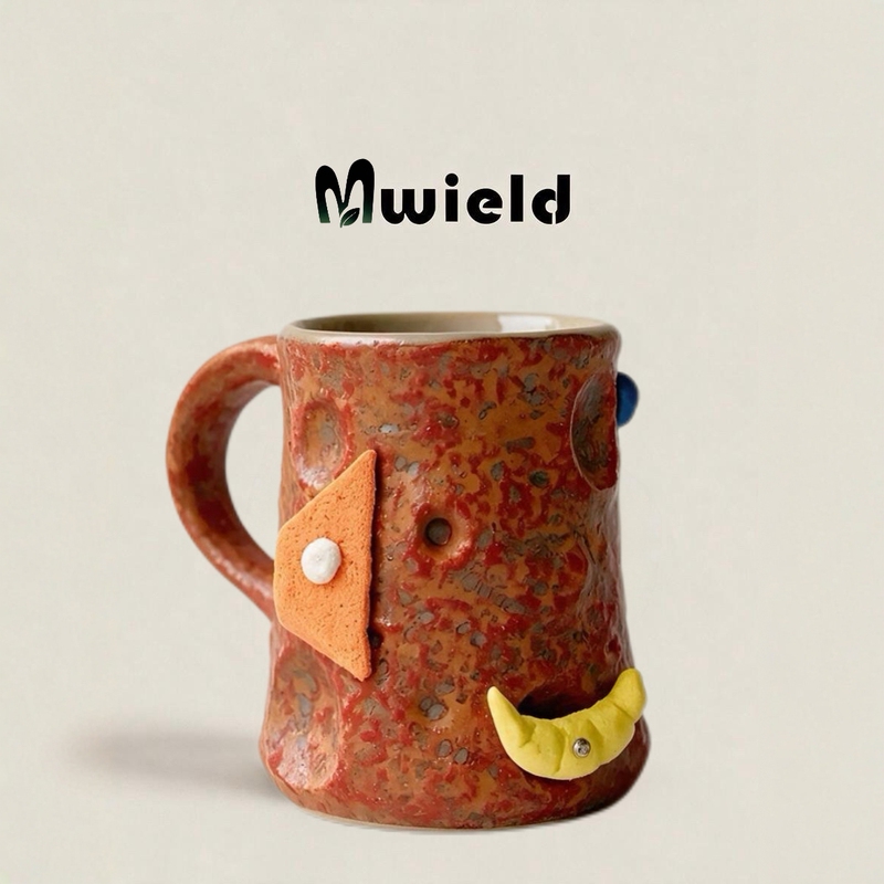 M Wild | Handmade Replica Rock Climbing Texture Cup, Creative Rock Point Water Cup, Mug, Rock Climbing Enthusiast Peripheral Gift
