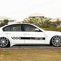 Car sticker personality body creative scratch scratch scratch sticker door side patch side skirt pull flower modified car sticker