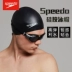 Mũ bơi Speedo chuyên nghiệp Tóc dài đích thực thoải mái không thấm nước silicon nam và nữ Mũ bơi tai người lớn cực lớn