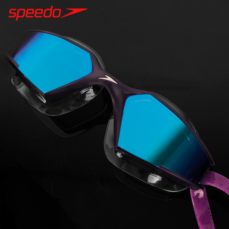 Kính râm 19Speedo nam thi đấu MAX2 Kính râm IQfit chống nước chống sương mù HD hộp lớn kính bơi đặt mũ - Goggles kính bơi cận view