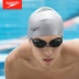 Mũ bơi Speedo chuyên nghiệp Tóc dài đích thực thoải mái không thấm nước silicon nam và nữ Mũ bơi tai người lớn cực lớn