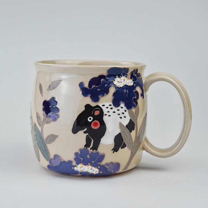 Beast Garden 550ml Large Capacity Ceramic Mug Hand-Painted Handmade Chinese Creative Animal Water Cup Tea Cup Beast Garden 550ml Large Capacity Ceramic Mug Hand-Painted Handmade Chinese Creative Animal Water Cup Tea Cup