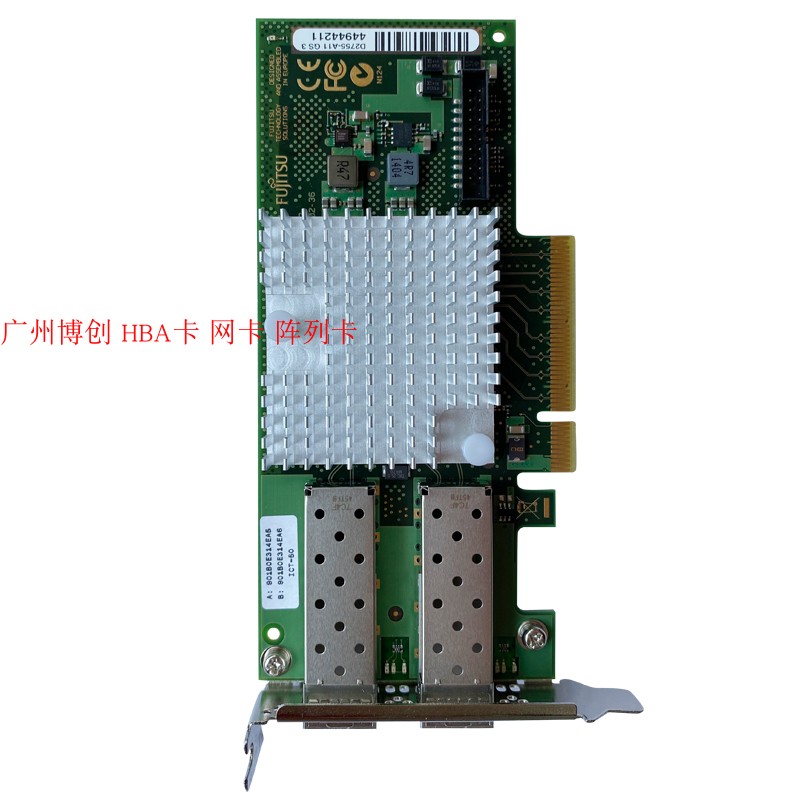INTEL 82599 Double 10,000 trillion optical port network card Fujitsu D2755-A11 original X520-DA2