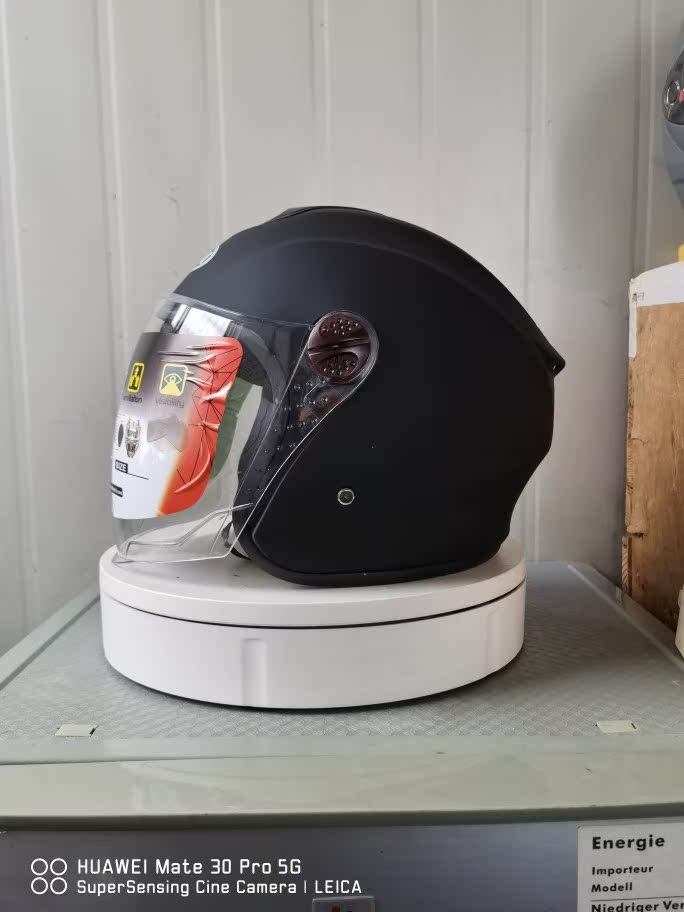 Electric vehicle helmet female winter warm four seasons universal helmet gray electric vehicle half helmet men and women universal helmet