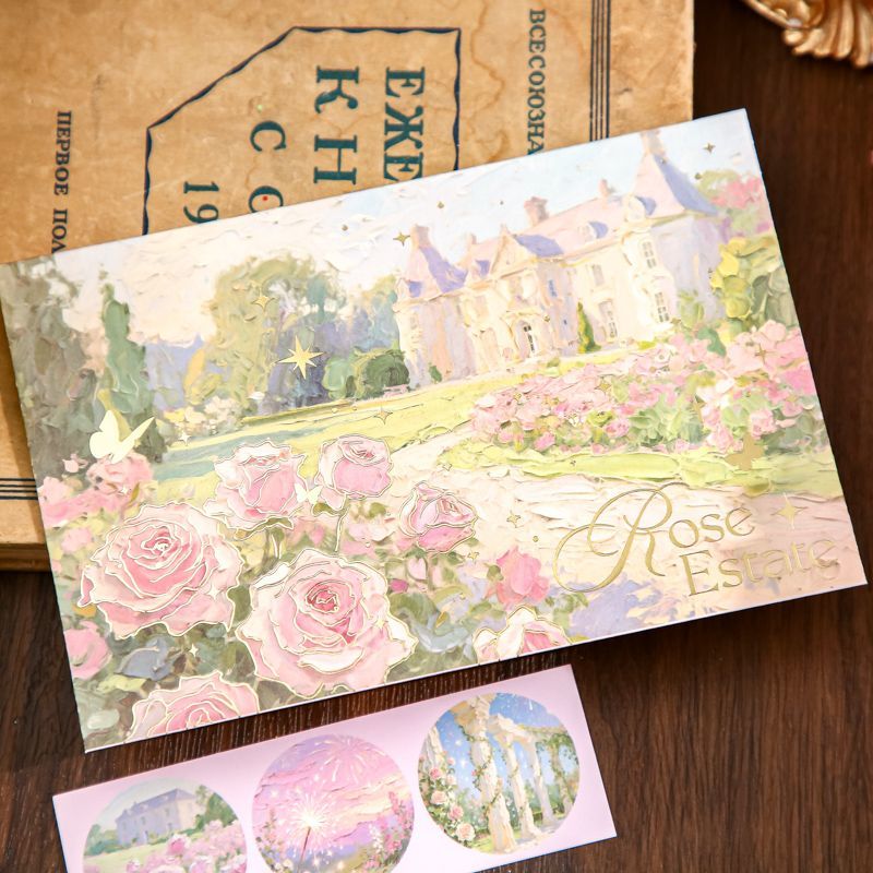 Mr. Paper Light and Shadow Dream Series Envelopes with Sealing Stickers