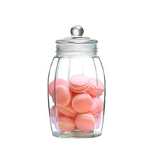 Storage jar glass lead-free candy jar kitchen medicine cabinet display jar dry goods medicinal herbs flower tea glass bottle tangerine peel jar