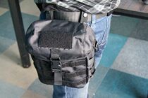 ESKI Hong Kong ESKI nylon mask leg bag military fan waist bag crossbody bag multi-purpose sundries leg bag