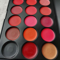 Lipstick Pan Lipstick 18 Color Lip Balm Board Bite Lip Makeup Persistent Makeup Artist Student Beginner Natural Matt Nourishes Lipstick