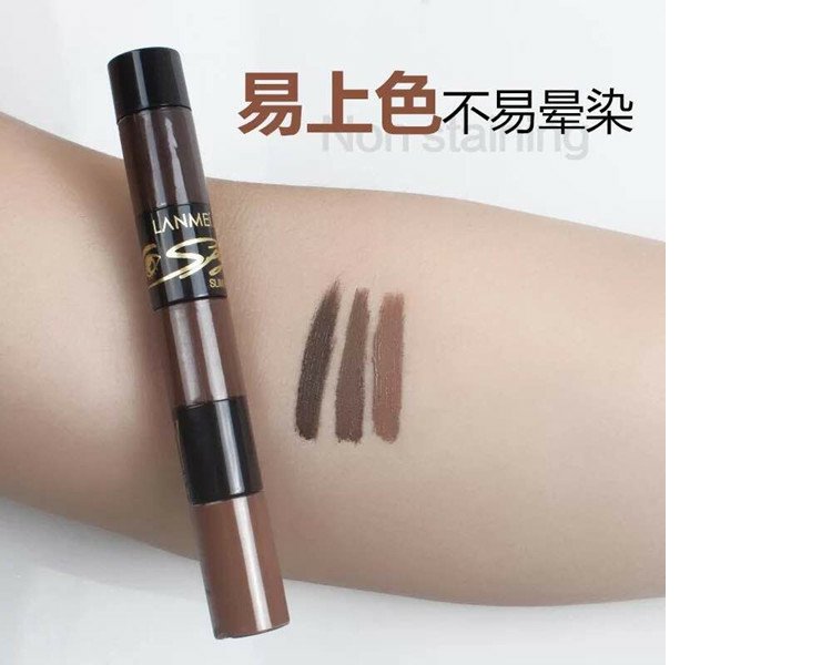 Kem nhuộm lông mày 3 màu của Pháp, phấn mắt dạng bột không thấm nước và mồ hôi chống thấm từ bút chì chì kẻ mày innisfree