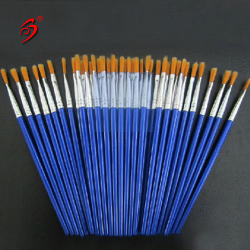 Painting gouache paint brush graffiti luminous paint brush brush brush DIY nylon brush 5