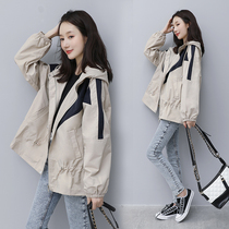 Jacket 2021 new ladies casual trench coat Spring short coat early spring and autumn long small sweatshirt