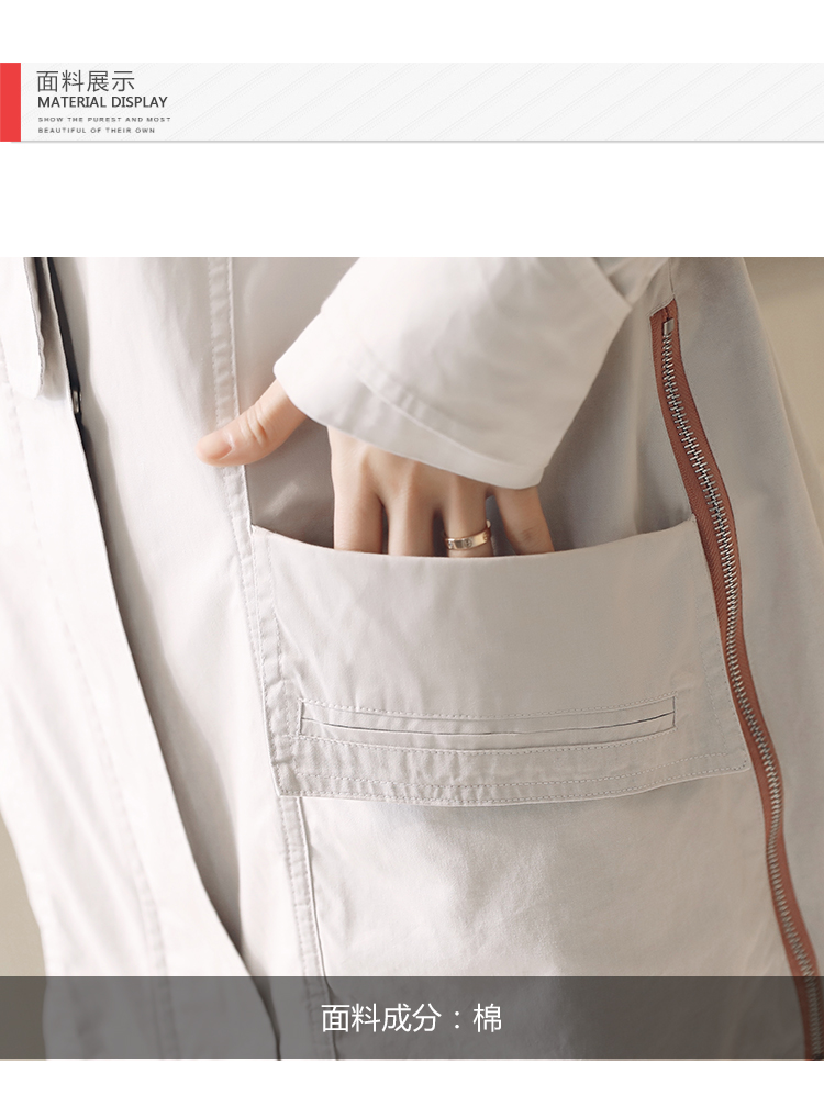 Trench pour femme        en Coton - Ref 3227311 Image 11