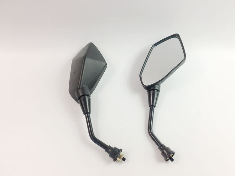 Gương chiếu hậu xe máy điện Thunder King Warhawk Gương chiếu hậu 8 mm lụa lồi gương lớn trường tầm nhìn gương chiếu hậu mini